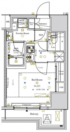 アークマーク浅草の間取り図