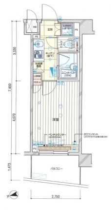 ルーブル練馬高野台の間取り図