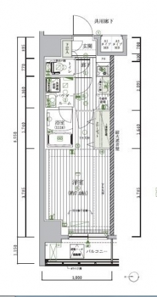 メインステージ木場の間取り図