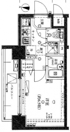 ライジングプレイス練馬関町ステーションスクエアの間取り図