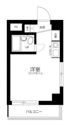 シティパレス中野野方の間取り図