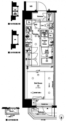 ARKMARK西大島の間取り図