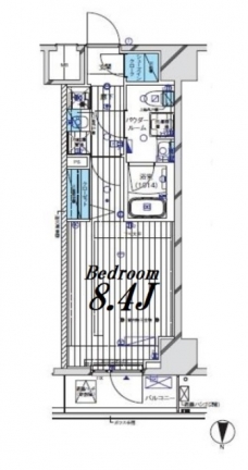 メインステージ門前仲町IIの間取り図