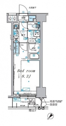 メインステージ小竹向原の間取り図