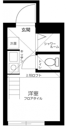 WATEI久我山の間取り図