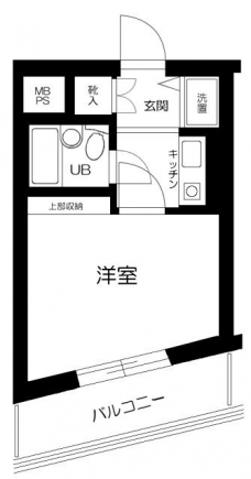 メルシー上池台の間取り図
