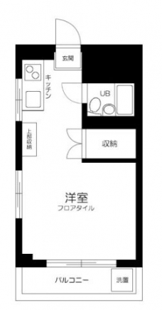 コーポセゾンの間取り図