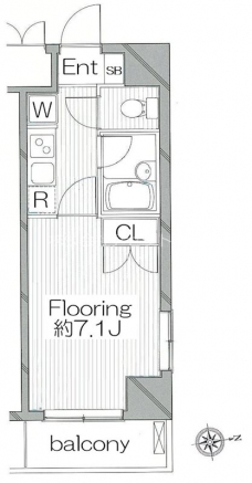 グランヴァン荻窪IIの間取り図