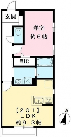 スカイ・フラワーの間取り図