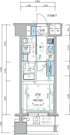 メインステージ平和島IIの間取り図
