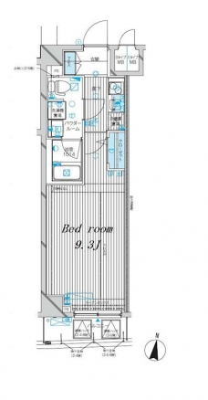 メインステージ千歳船橋の間取り図