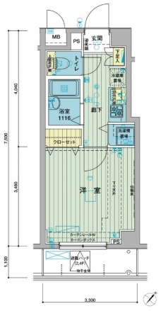 メインステージときわ台IIの間取り図