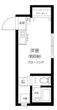 ウィンズ・パレ西落合の間取り図