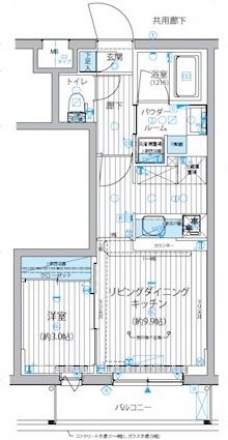メインステージ練馬春日町の間取り図
