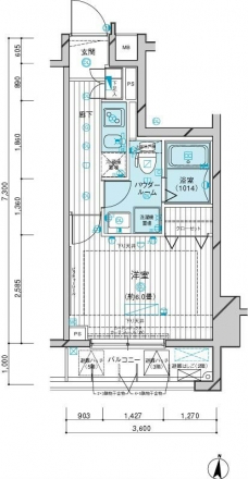 メインステージ多摩川IIの間取り図