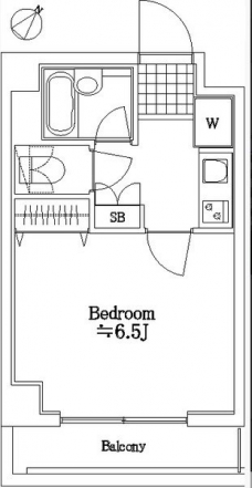 ジェイシティ渋谷の間取り図