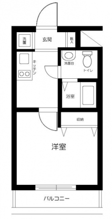 ヴェルト上野毛の間取り図