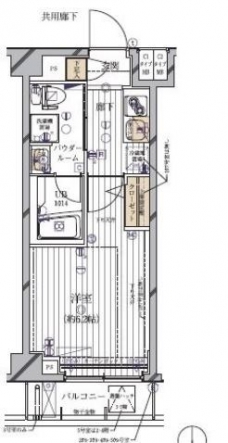 メインステージ多摩川IIIの間取り図