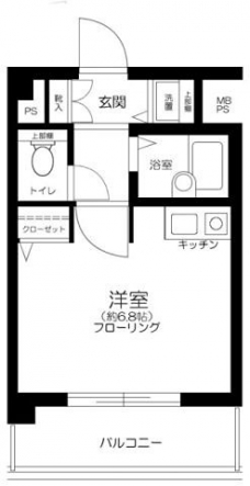 ロイヤルアメニティー大森の間取り図