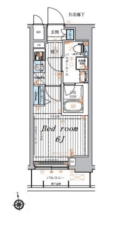 メインステージ元住吉の間取り図