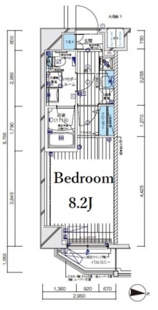 メインステージ板橋EASTの間取り図