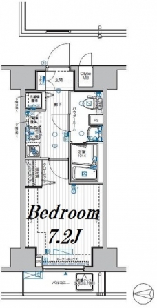 メインステージ蔵前IIの間取り図