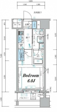 メインステージ平和島IIの間取り図