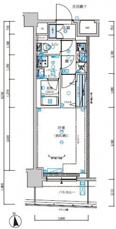 メインステージ浮間公園の間取り図