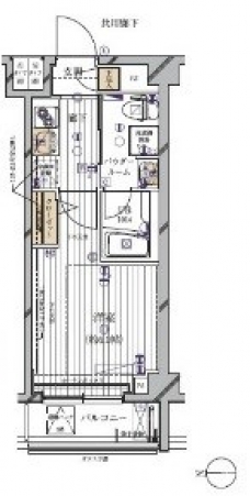メインステージ多摩川IIIの間取り図