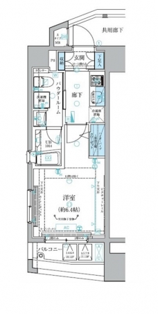 メインステージ平和島IIの間取り図