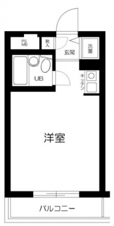 ハイネスプラザ新宿５の間取り図