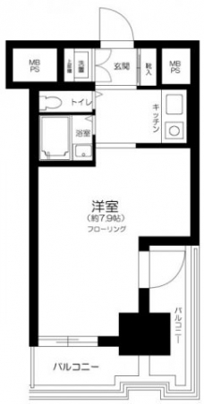 パレ・ドール文京メトロプラザIの間取り図
