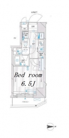 メインステージ西蒲田の間取り図