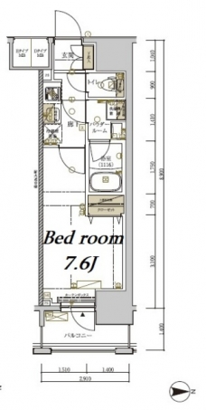 MAINGRANDIA ASAKUSAの間取り図