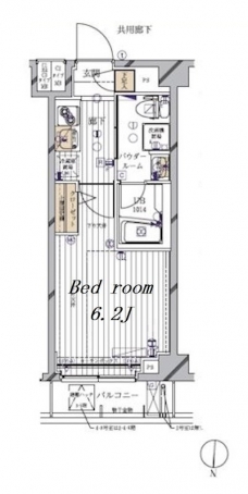 メインステージ多摩川IIIの間取り図