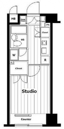 ガラ・ステージ中野の間取り図