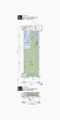 メインステージ大山の間取り図