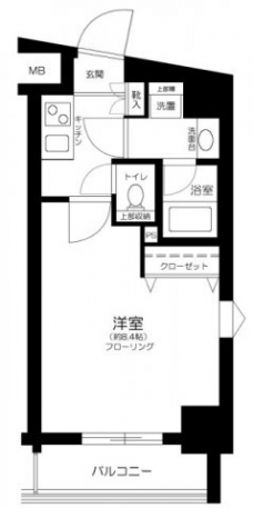 ＣＡＬＭ．ＫＯＩＷＡ　ＷＥＳＴの間取り図
