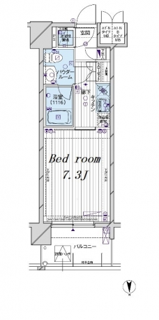 メインステージパーク大山の間取り図