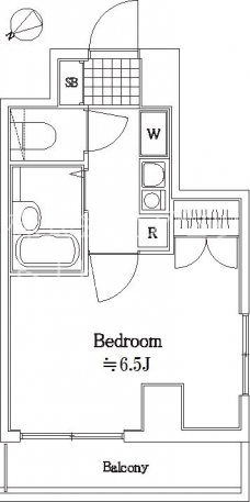 メインステージ荻窪の間取り図