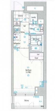グラントゥルース駒込六義園の間取り図