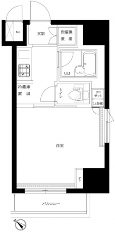 ルーブル豊島千石の間取り図