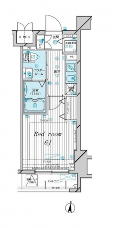 メインステージ多摩川IIの間取り図