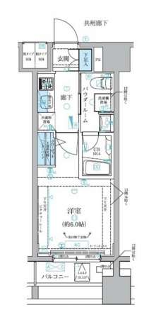 メインステージ平和島IIの間取り図