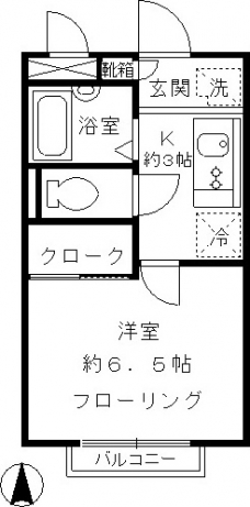 ＧＲＡＣＥ若宮の間取り図