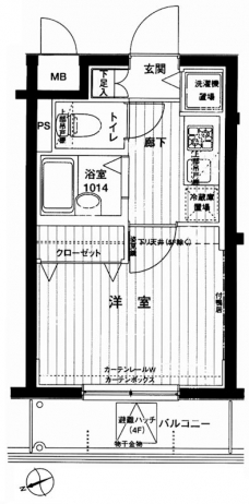 メインステージときわ台IIの間取り図