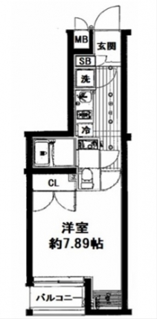 ビバリーホームズ練馬桜台の間取り図