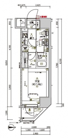 メインステージ南砂町IIの間取り図
