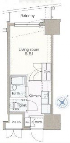 ヴェローナ目黒の間取り図