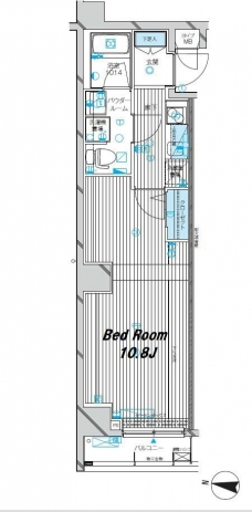 メインステージ千歳船橋の間取り図